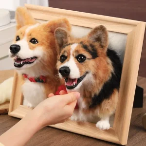 Framed Pet Portrait-Dog