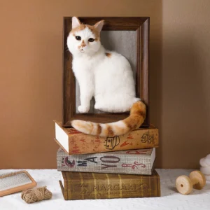 Framed Pet Portrait-cat-2